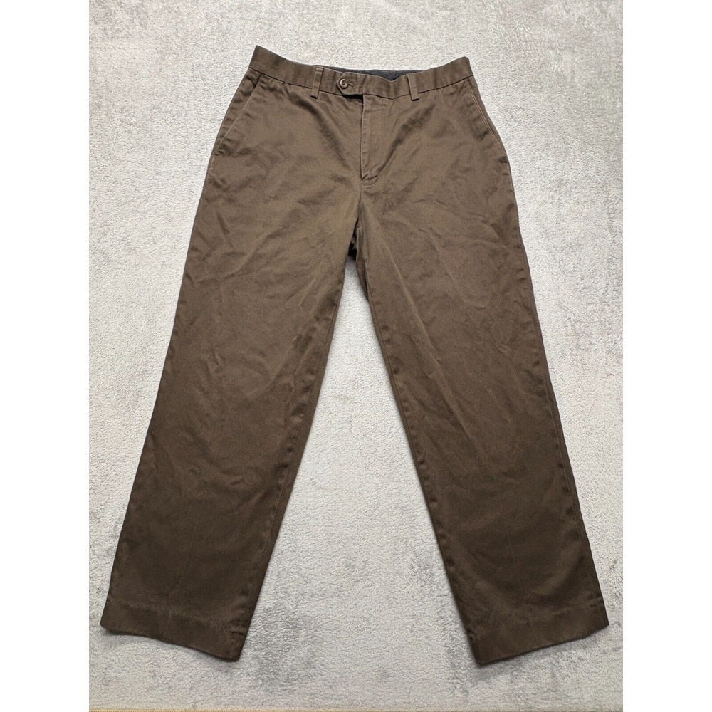 Covington Pants Mens Measured 33x29 Casual Dress Flat Front‎